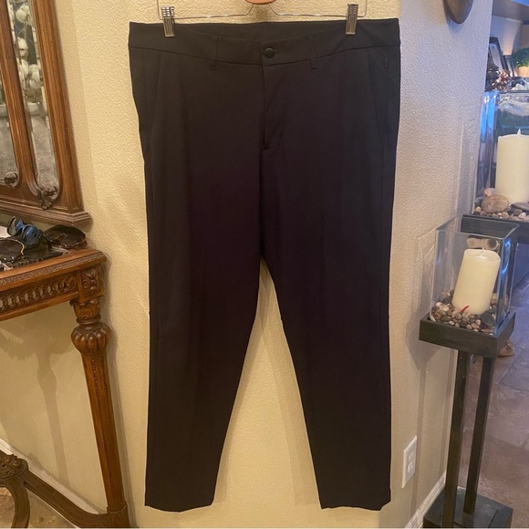 LULULEMON Men Black Casual Pants Size 36 - Picture 1 of 7